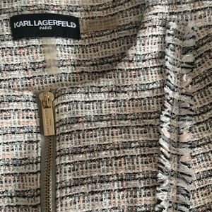 Karl Lagerfeld blazer crochet jacket high quality